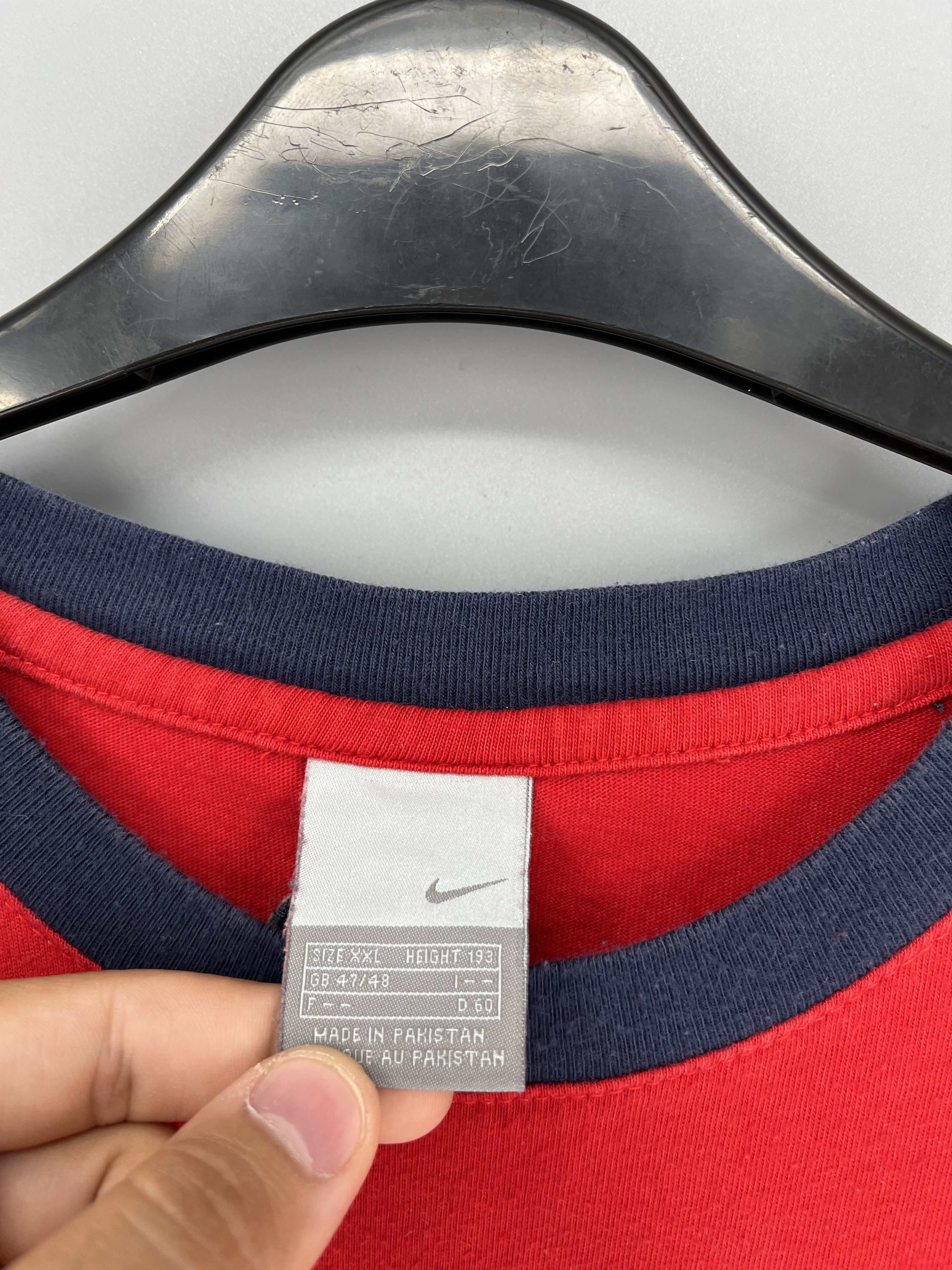 Nike Vintage 90s Nike swoosh rap style tee Size US XXL / EU 58 / 5 - 8 Thumbnail