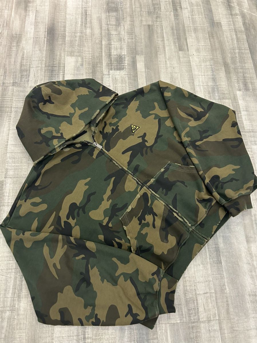 The GV Gallery The GV Gallery Camo Bunker Zip-Up Hoodie Size US XL / EU 56 / 4 - 2 Thumbnail