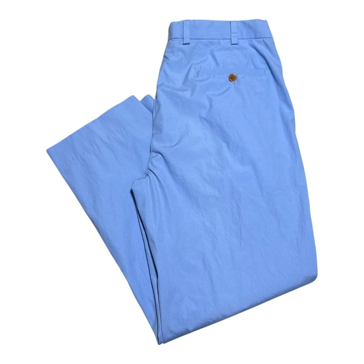 Brooks Brothers Brooks Brothers Clark Cotton Blend Blue Pants Mens 36x28.75 Size US 36 / EU 52 - 1 Thumbnail