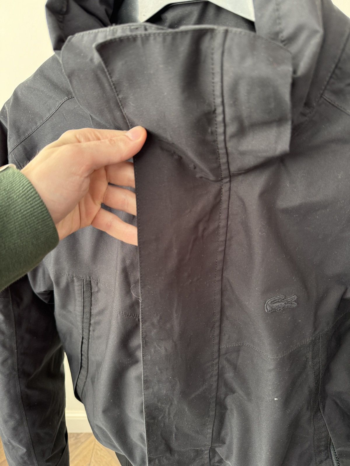 Lacoste Vintage Lacoste Lightweight Hooded Jacket Crocodile Logo Size US M / EU 48-50 / 2 - 4 Thumbnail