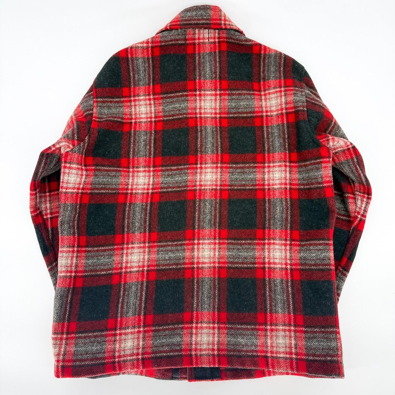 Pendleton VTG 1960s Pendleton Mackinaw Cruiser Jacket Wool Mens Medium Size US M / EU 48-50 / 2 - 2 Thumbnail