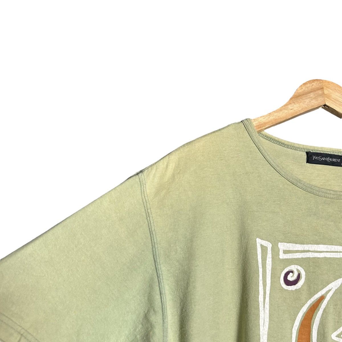 Yves Saint Laurent Vintage Yves Saint Laurent T shirt Size L / US 10 / IT 46 - 8 Thumbnail