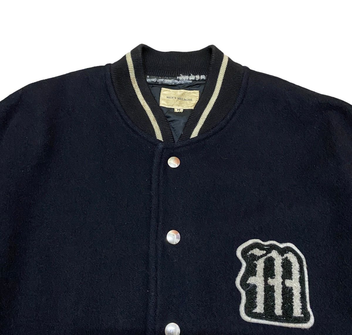 Vintage Rare Design Vintage Brand Men Melrose Leather Varsity 1990s Size US M / EU 48-50 / 2 - 3 Thumbnail