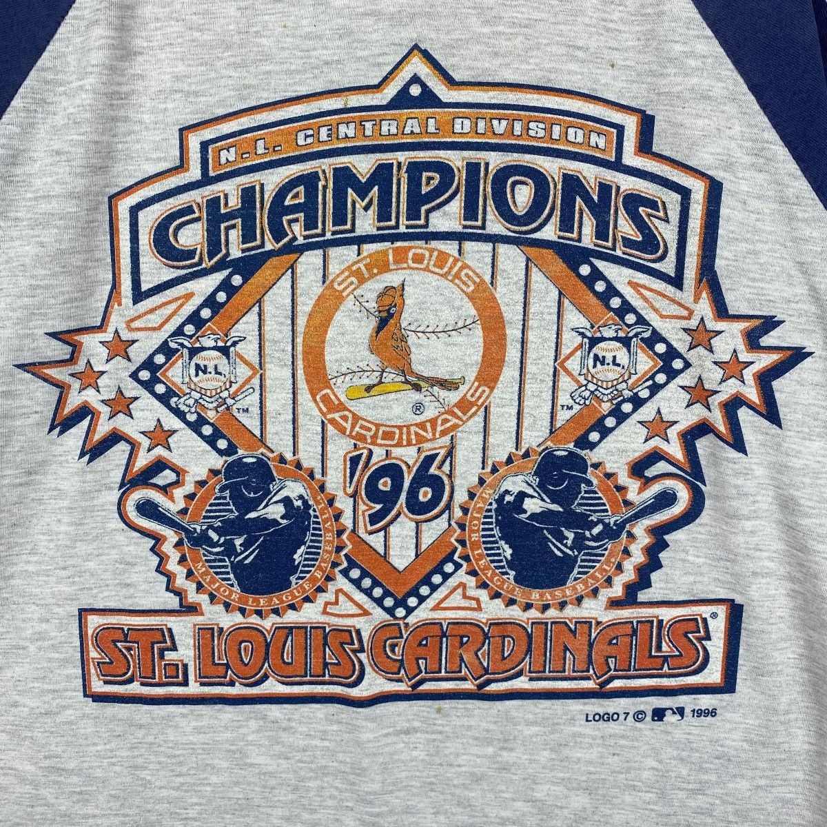 NFL Vintage 90's ST. LOUIS CARDINALS Central Division Champions Size US XL / EU 56 / 4 - 2 Thumbnail