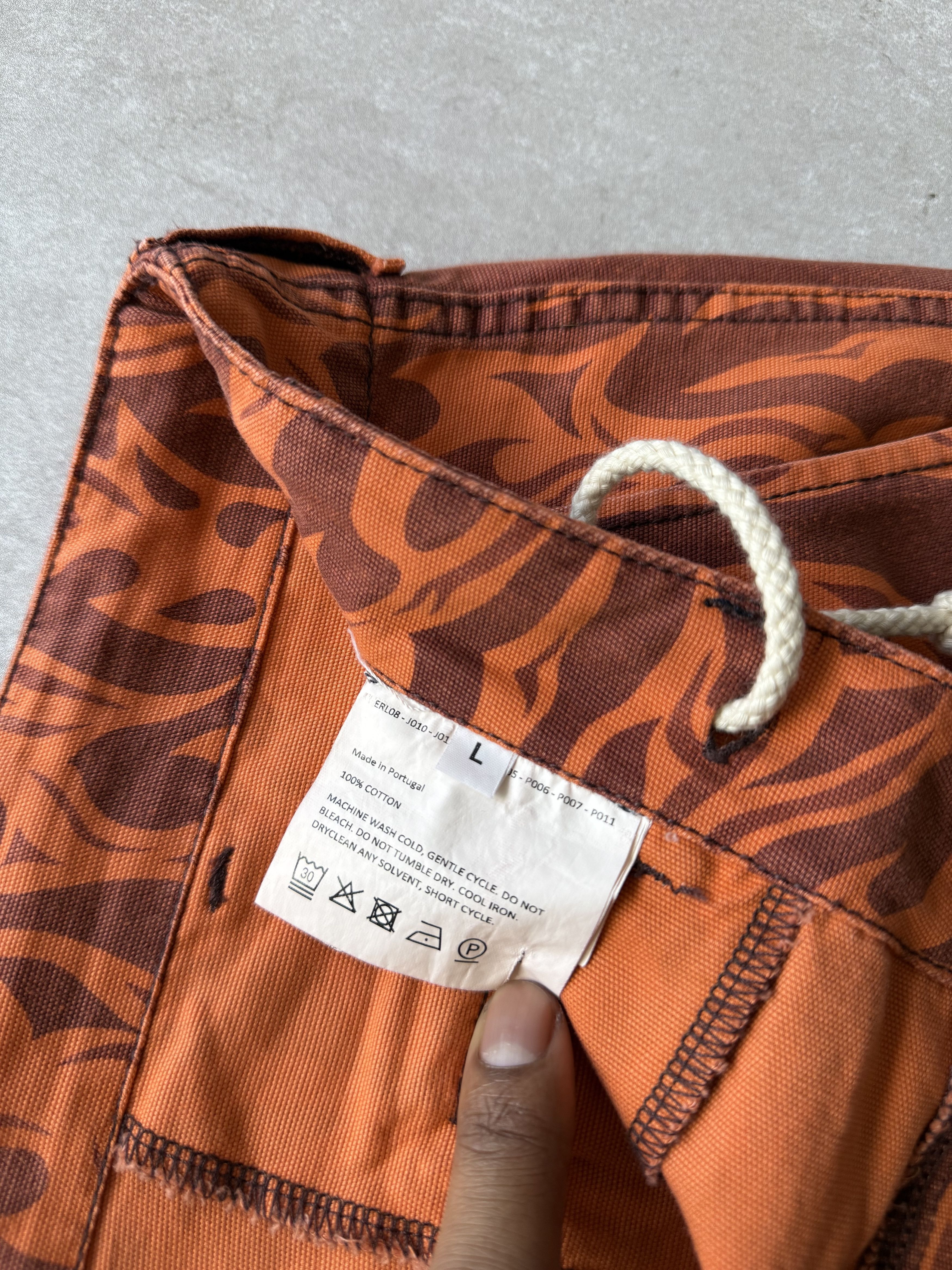 ERL ERL Orange Camo Cargo Size US 34 / EU 50 - 3 Thumbnail