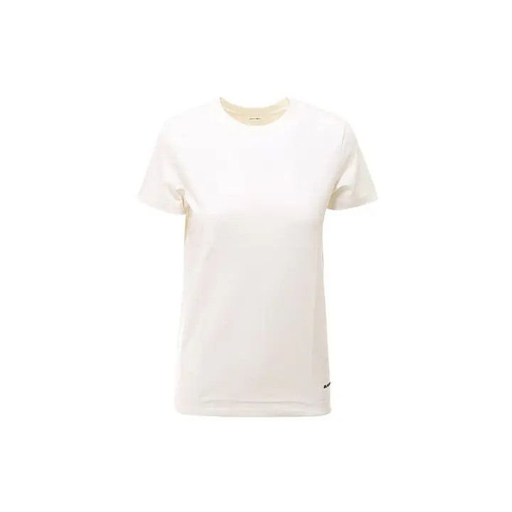 Jil Sander JIL SANDER FW21 Logo Short Sleeve T-Shirt 0079 Size M / US 6-8 / IT 42-44 - 1 Thumbnail