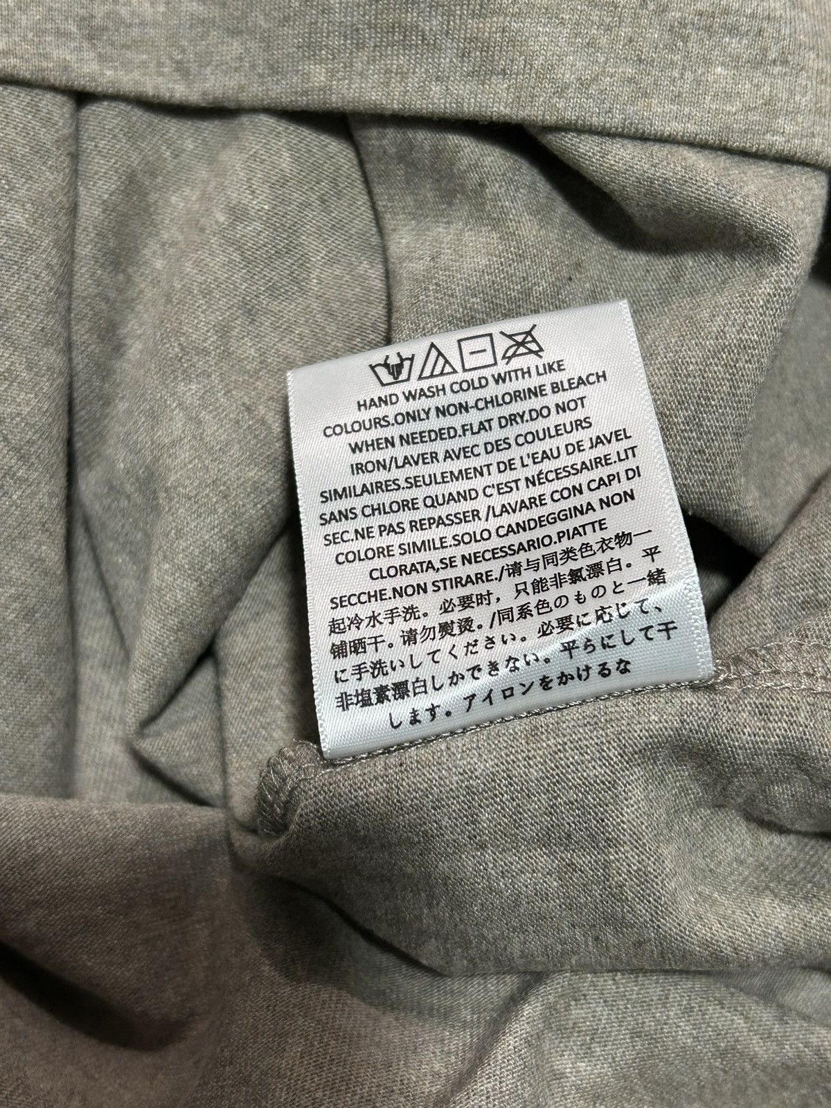 Essentials Fear of God Essentials Heather Grey Tee S/s Size US L / EU 52-54 / 3 - 5 Thumbnail