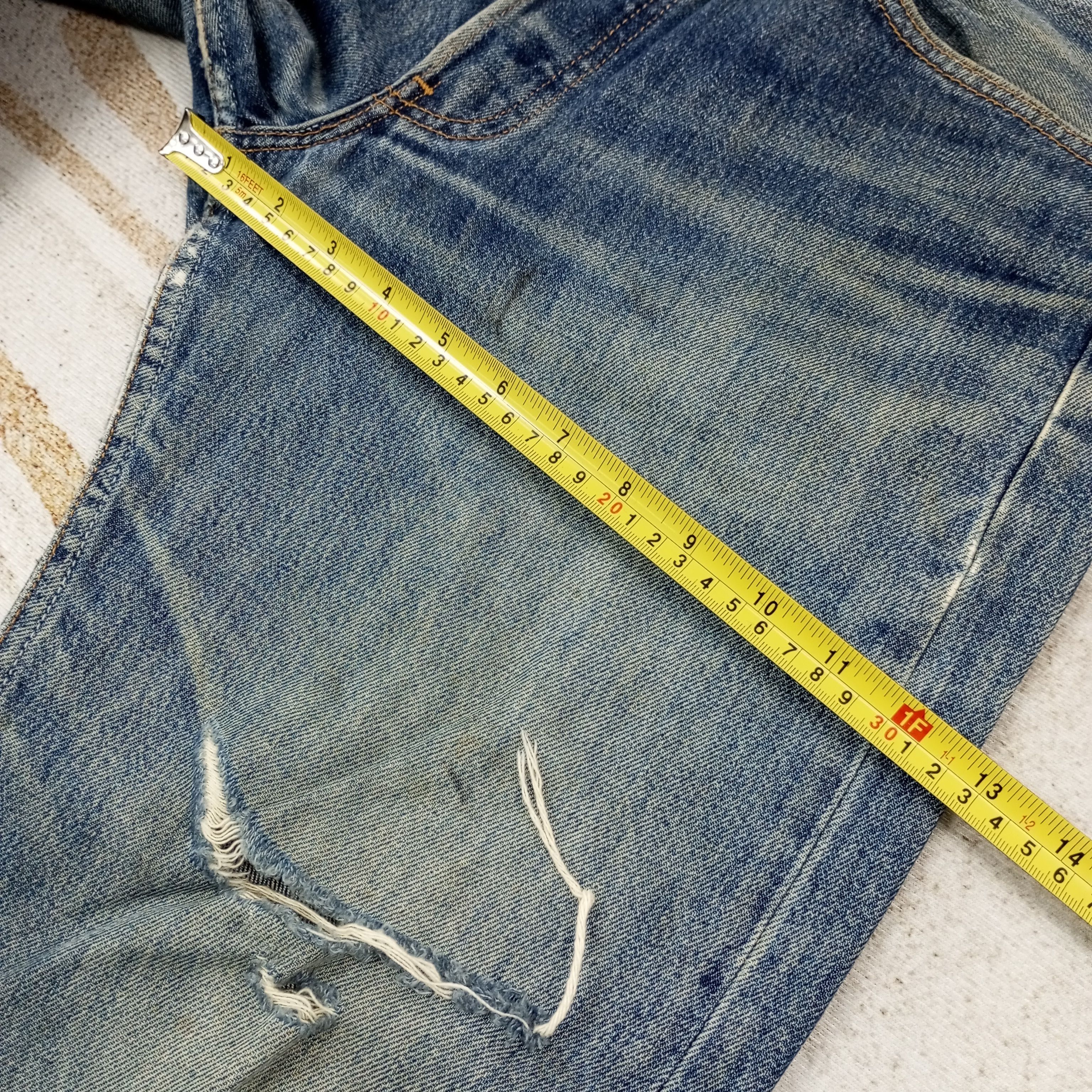 Levi's Levis 501 Streetwear Distressed Jeans c235n18 Size US 30 / EU 46 - 11 Thumbnail