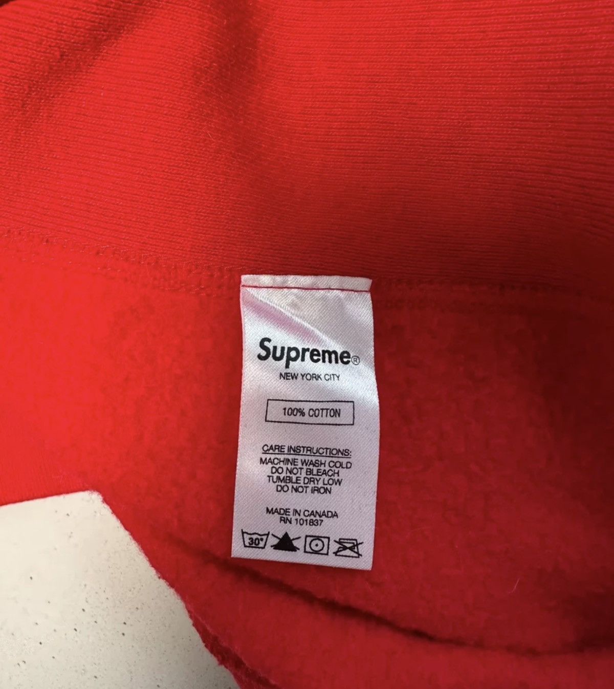 Supreme Supreme fw17 purple on red box logo hooded hoodie Size US S / EU 44-46 / 1 - 5 Thumbnail