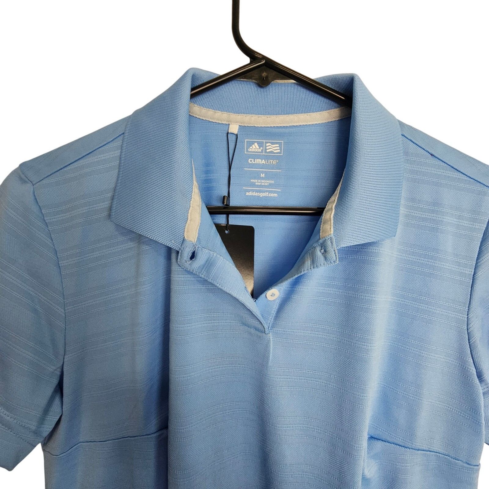 Adidas Adidas Womens Climalite Golf Polo Shirt Sz M Sporty Stretch Size M / US 6-8 / IT 42-44 - 2 Thumbnail