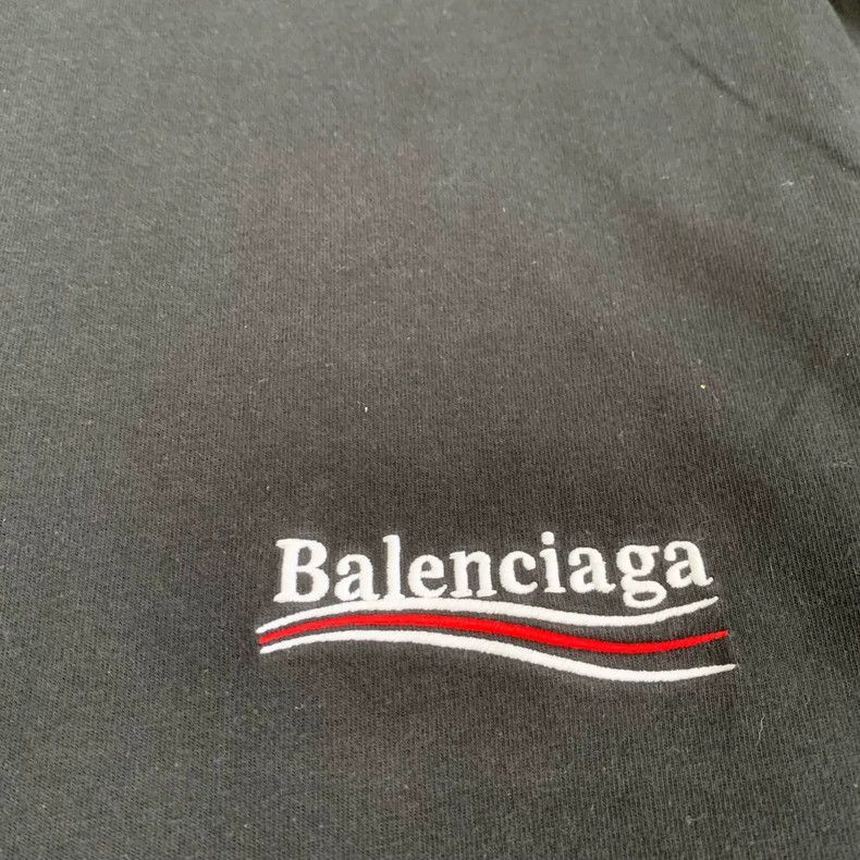 Balenciaga Balenciaga Black Coke Fake Two Long Sleeves Size US M / EU 48-50 / 2 - 8 Thumbnail
