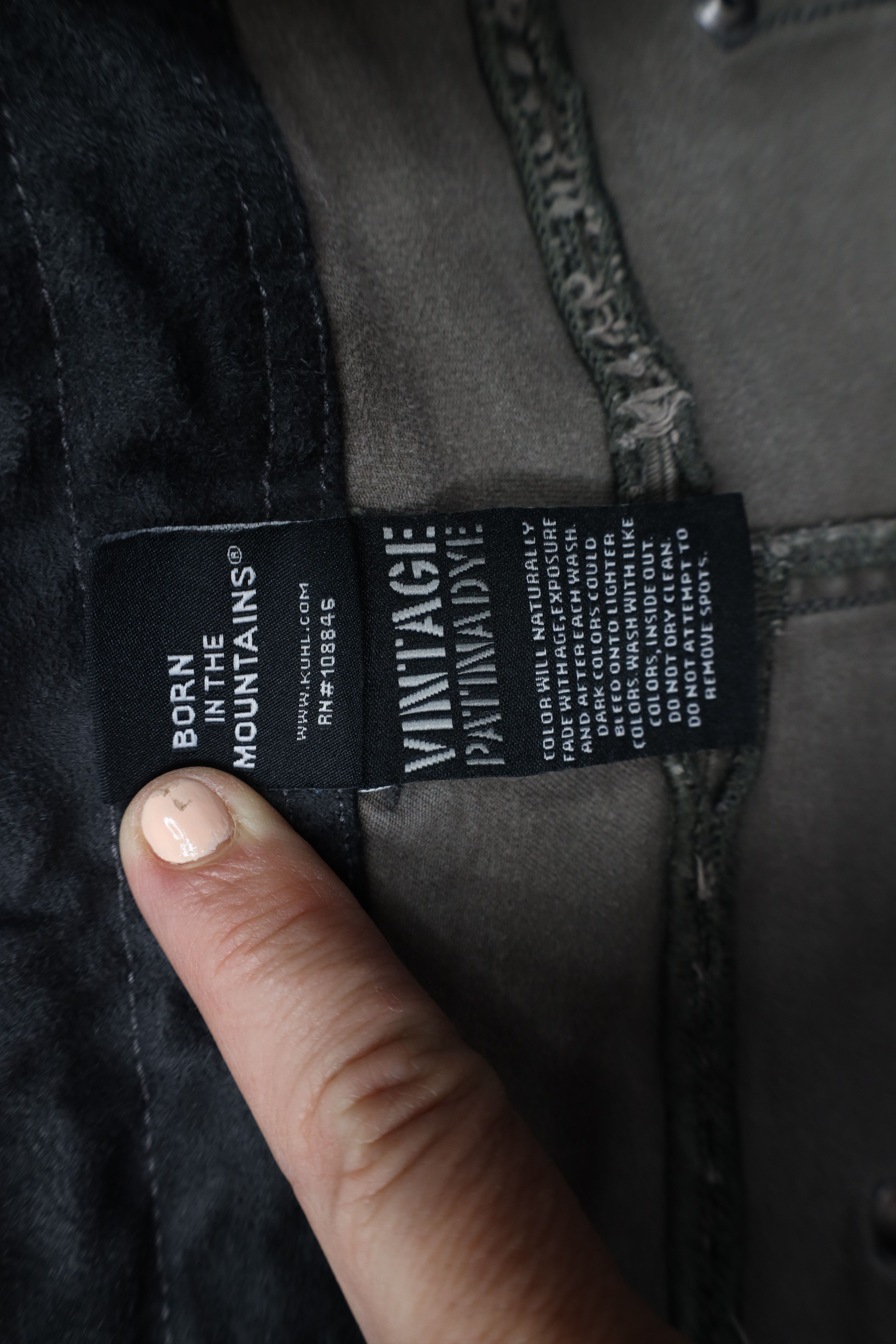 Kuhl × Vintage Kuhl Mountain Vintage Patina Dye Rebel Hiking Trekking Pants Size US 38 / EU 54 - 8 Thumbnail