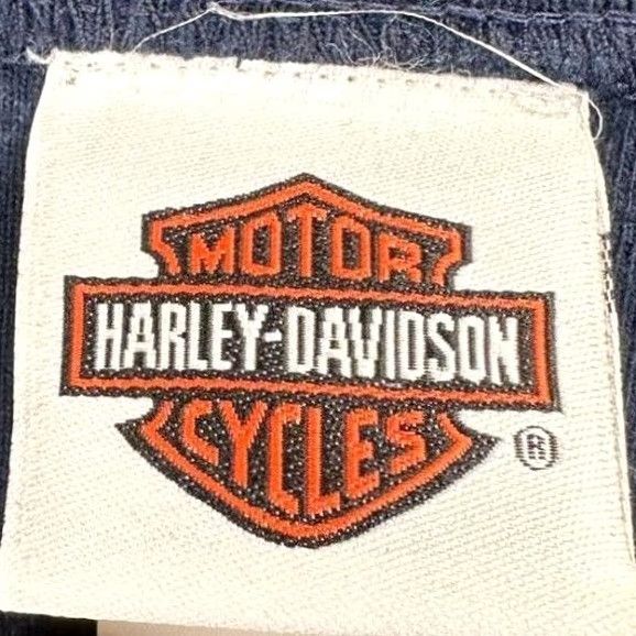 Harley Davidson VINTAGE Harley-Davidson T-Shirt Navy Graphic Print Tee Made In USA Mens XL Short Sleeve Crew Neck Cotton Apparel Shirts Men Size US XL / EU 56 / 4 - 3 Thumbnail