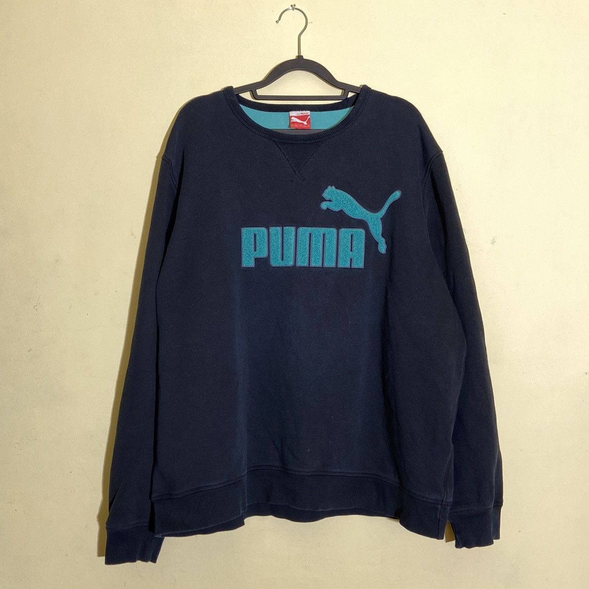 Puma PUMA Big Logo Fleece Sweatshirt – XXL Tag Fits L/XL Size US L / EU 52-54 / 3 - 1 Thumbnail