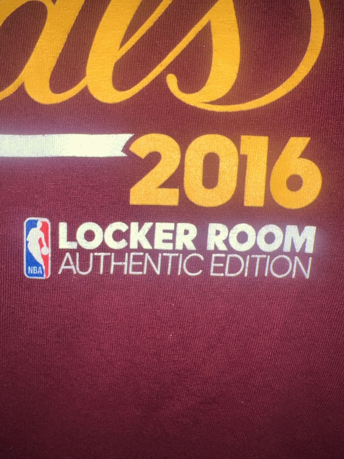 Adidas Adidas NBA The Finals 2016 Locker Room Authentic Edition Tee Size US XXL / EU 58 / 5 - 6 Thumbnail