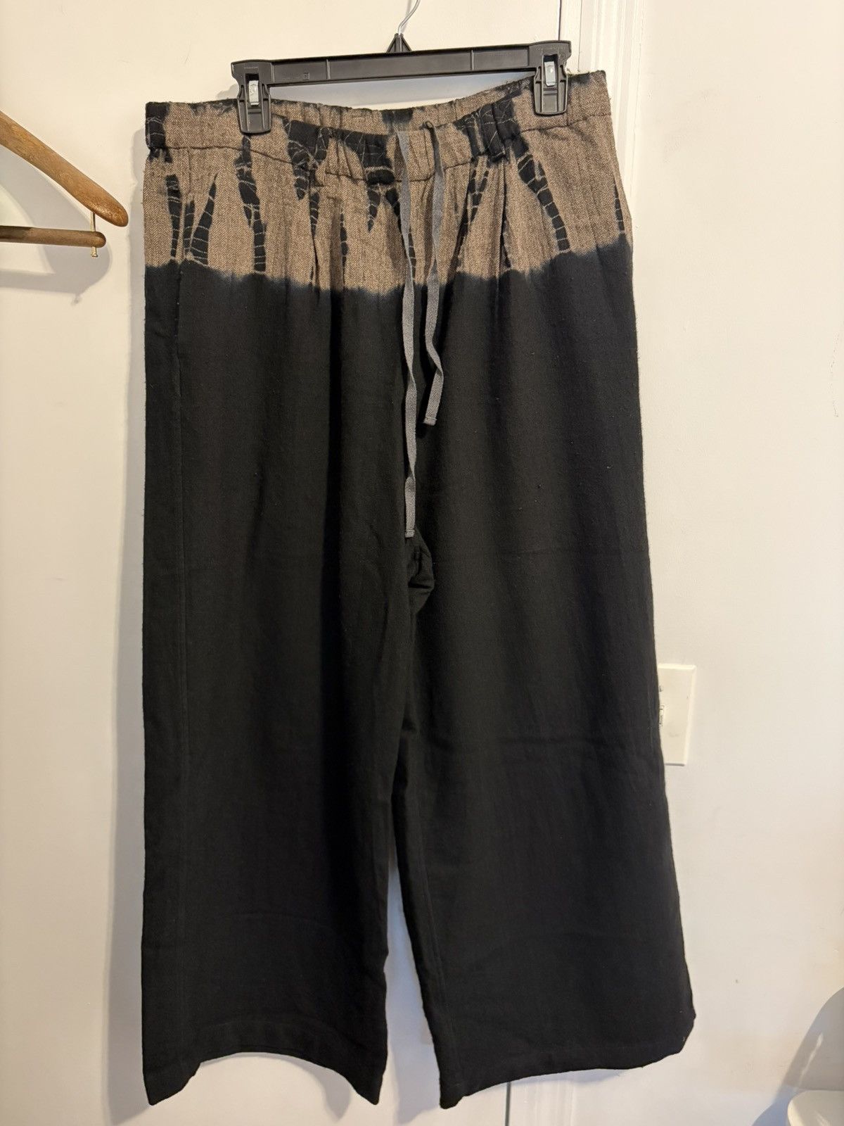 Atelier Suppan Suzusan Wool Wide Pants Size US 31 - 1 Thumbnail