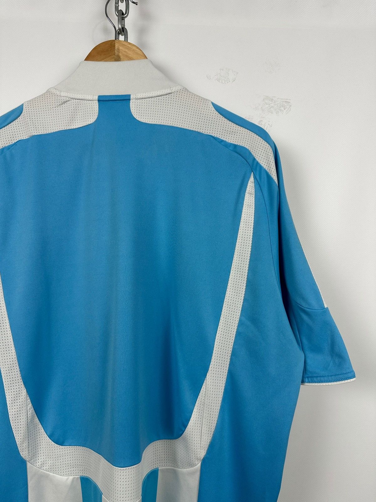 Adidas 2007/08 Adidas Olimpique Marseille Vintage Soccer Jersey Size US XL / EU 56 / 4 - 16 Thumbnail