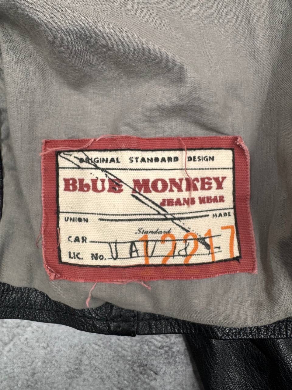 Other Blue Monkey Men Black Leather Jacket Size S Size US S / EU 44-46 / 1 - 6 Thumbnail