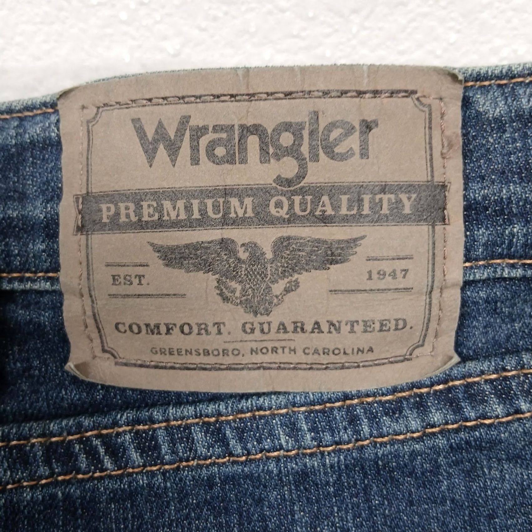 Wrangler Wrangler Relaxed Fit Jeans Men's Blue 40x29 Stretch Performance Size US 40 / EU 56 - 6 Thumbnail