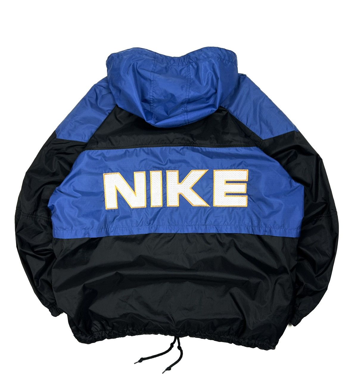 Nike 90s Nike Nylon Waterproof Light Jacket Big Logo Vintage L Size US L / EU 52-54 / 3 - 3 Thumbnail