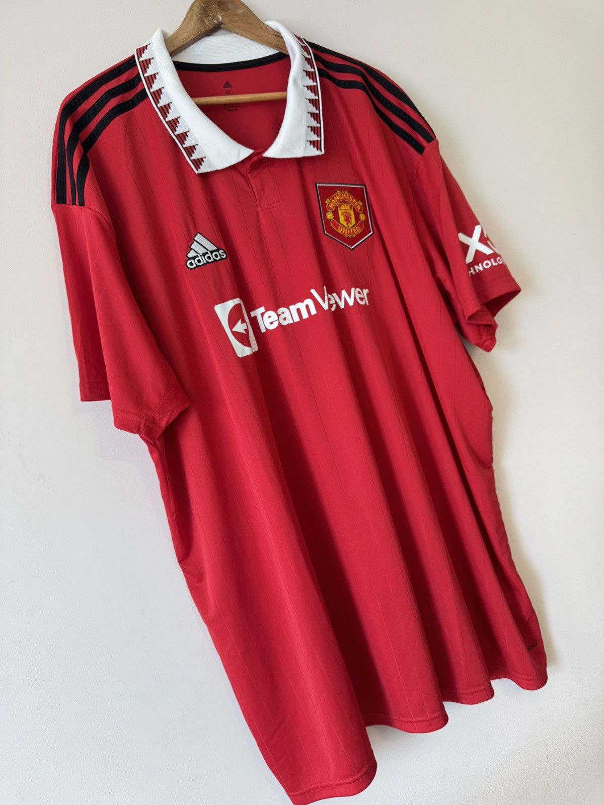 Adidas Manchester United 2022-2023 Home Soccer Jersey Football Kit Size US XXL / EU 58 / 5 - 4 Thumbnail