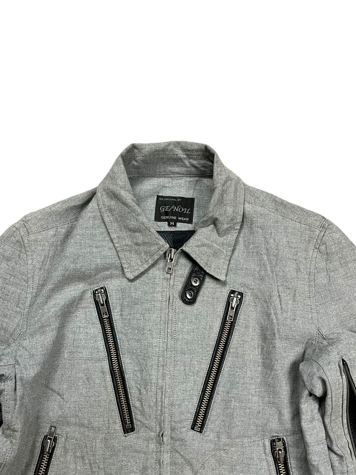 If Six Was Nine 2000s Genoil - Cyber Rider Jacket Size US M / EU 48-50 / 2 - 13 Thumbnail