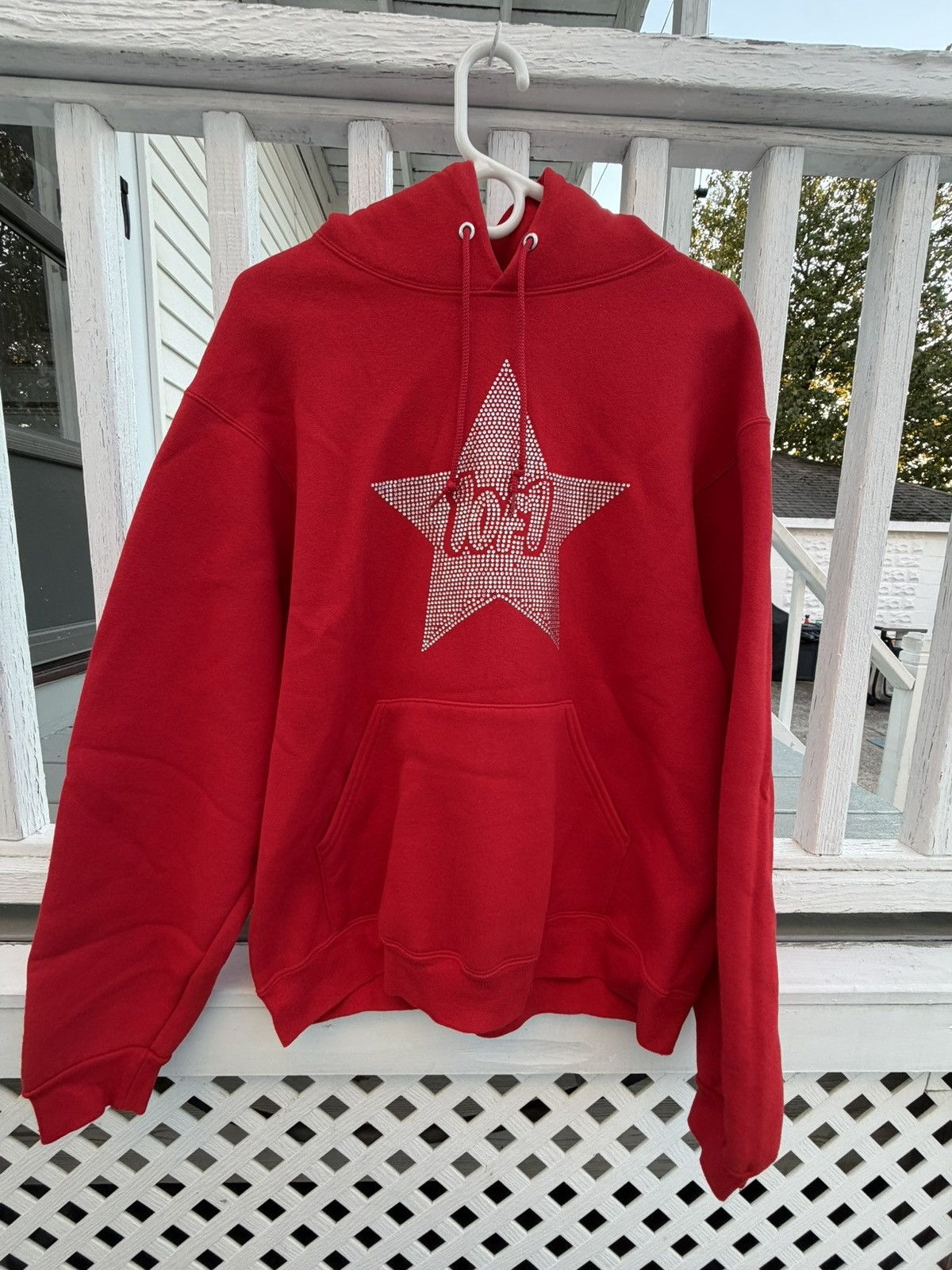 Other Activity x Yung Bans 1 of 1 Rhinestone hoodie Size US M / EU 48-50 / 2 - 1 Thumbnail
