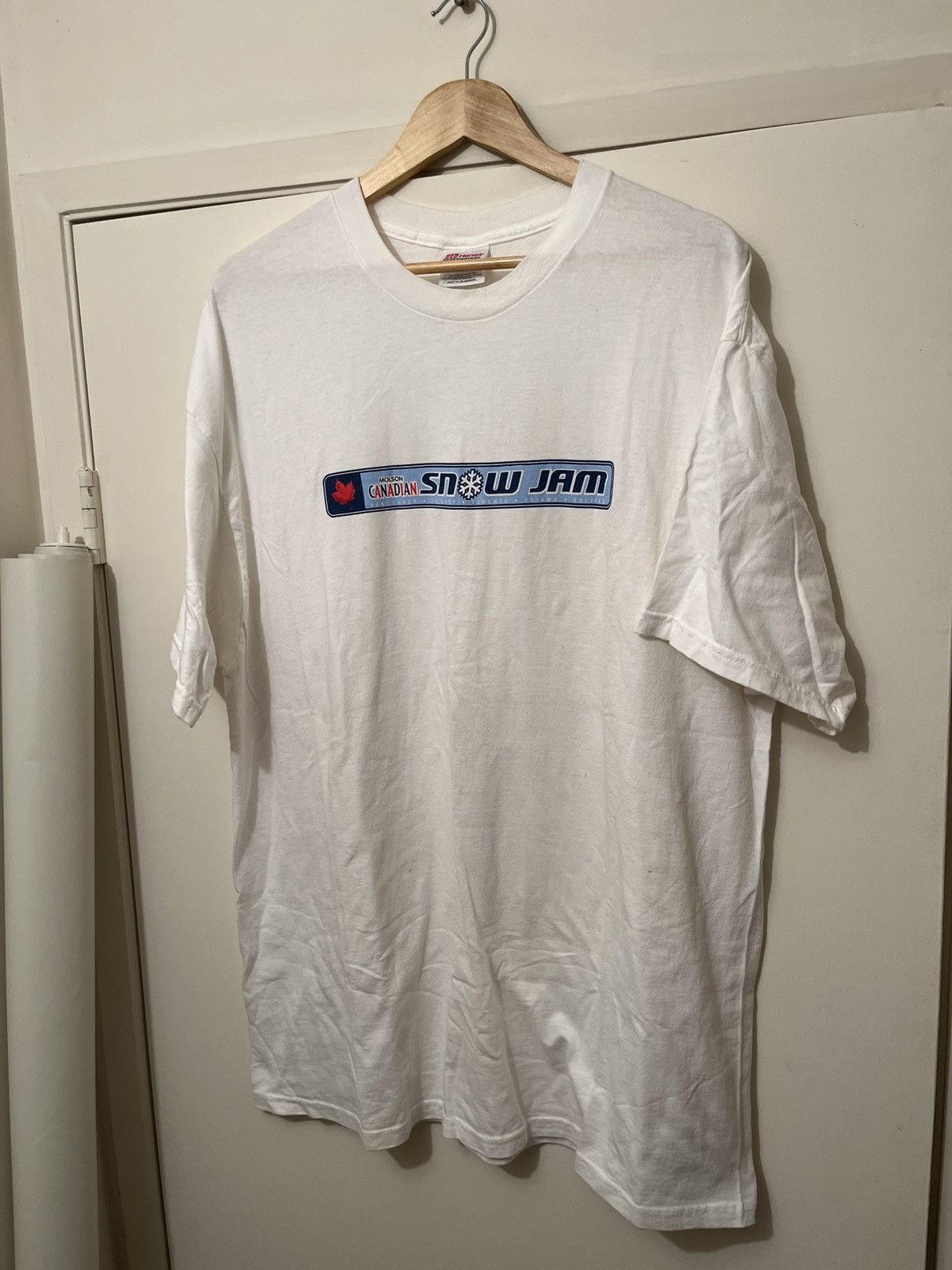 Vintage Vintage Molson Canadian SNOW JAM Beer Promo T-Shirt Size US XL / EU 56 / 4 - 1 Thumbnail