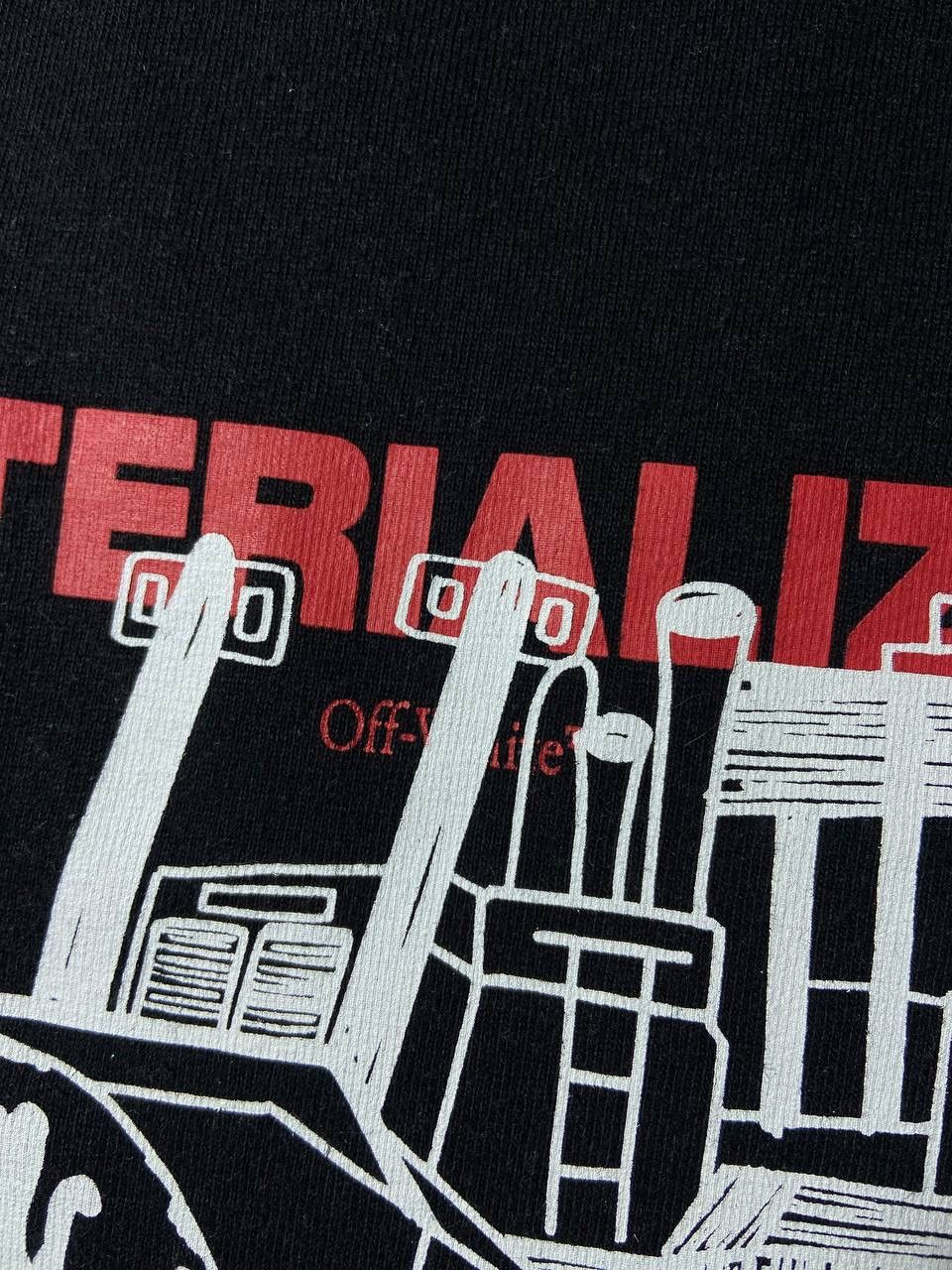 Off-White Off-White SS21 "Dematerialization" Bulldozer Tee — Black Size US M / EU 48-50 / 2 - 6 Thumbnail
