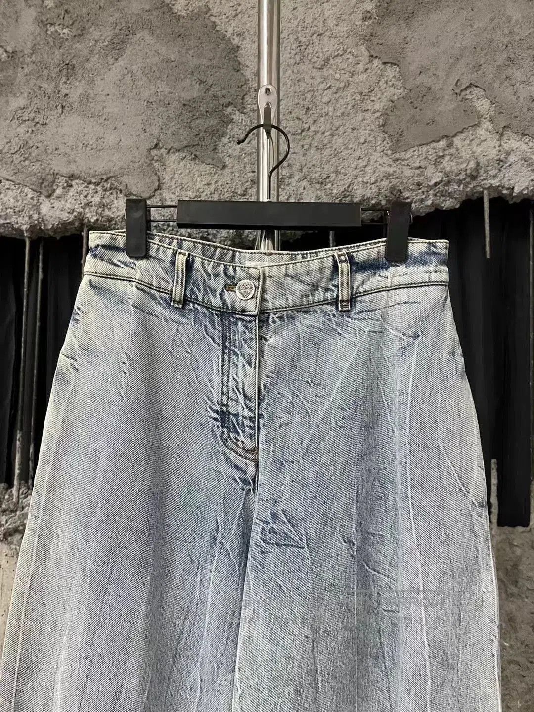 Chanel Chanel Denim Wide. Size US 38 / EU 54 - 3 Thumbnail
