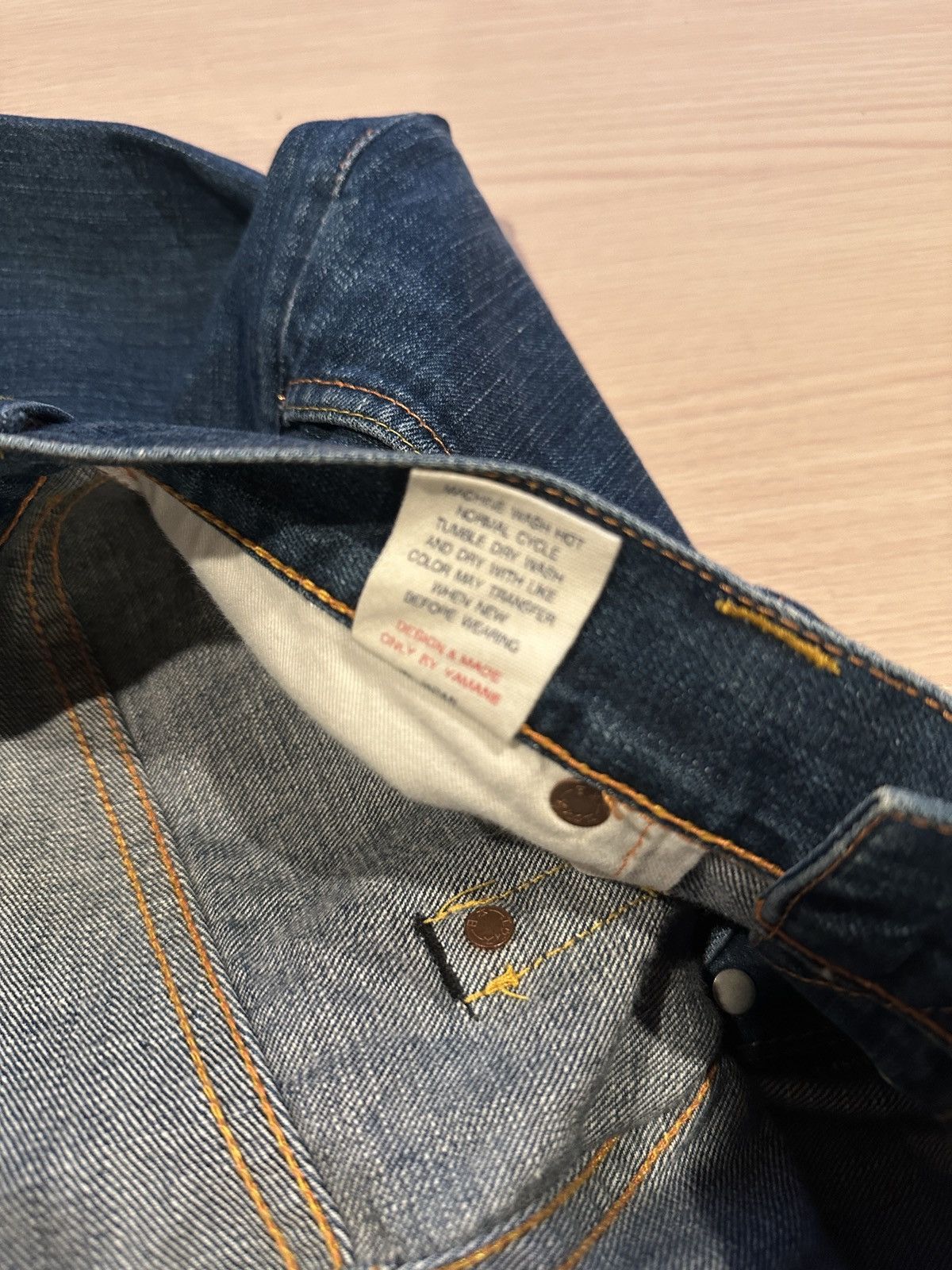 Evisu Vintage Evisu Blue Jeans Denim 33x27 Size US 33 - 6 Thumbnail