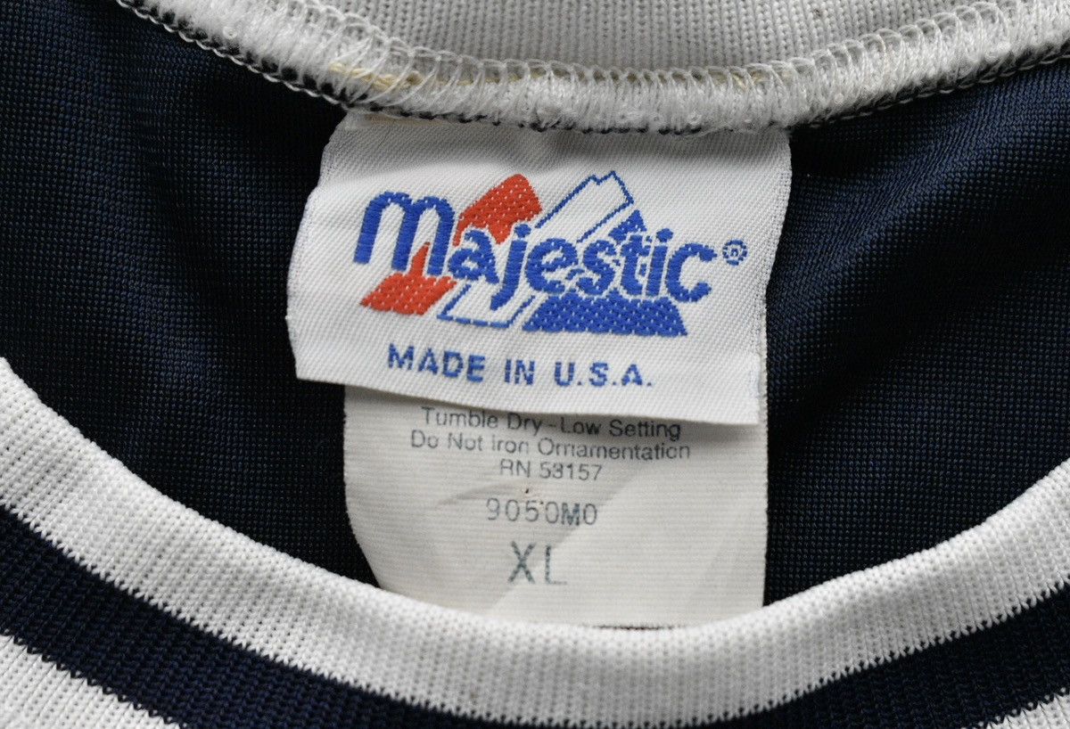 Majestic Vintage 90s Georgetown U Alonzo Mourning Majestic Jersey Size US XL / EU 56 / 4 - 8 Thumbnail