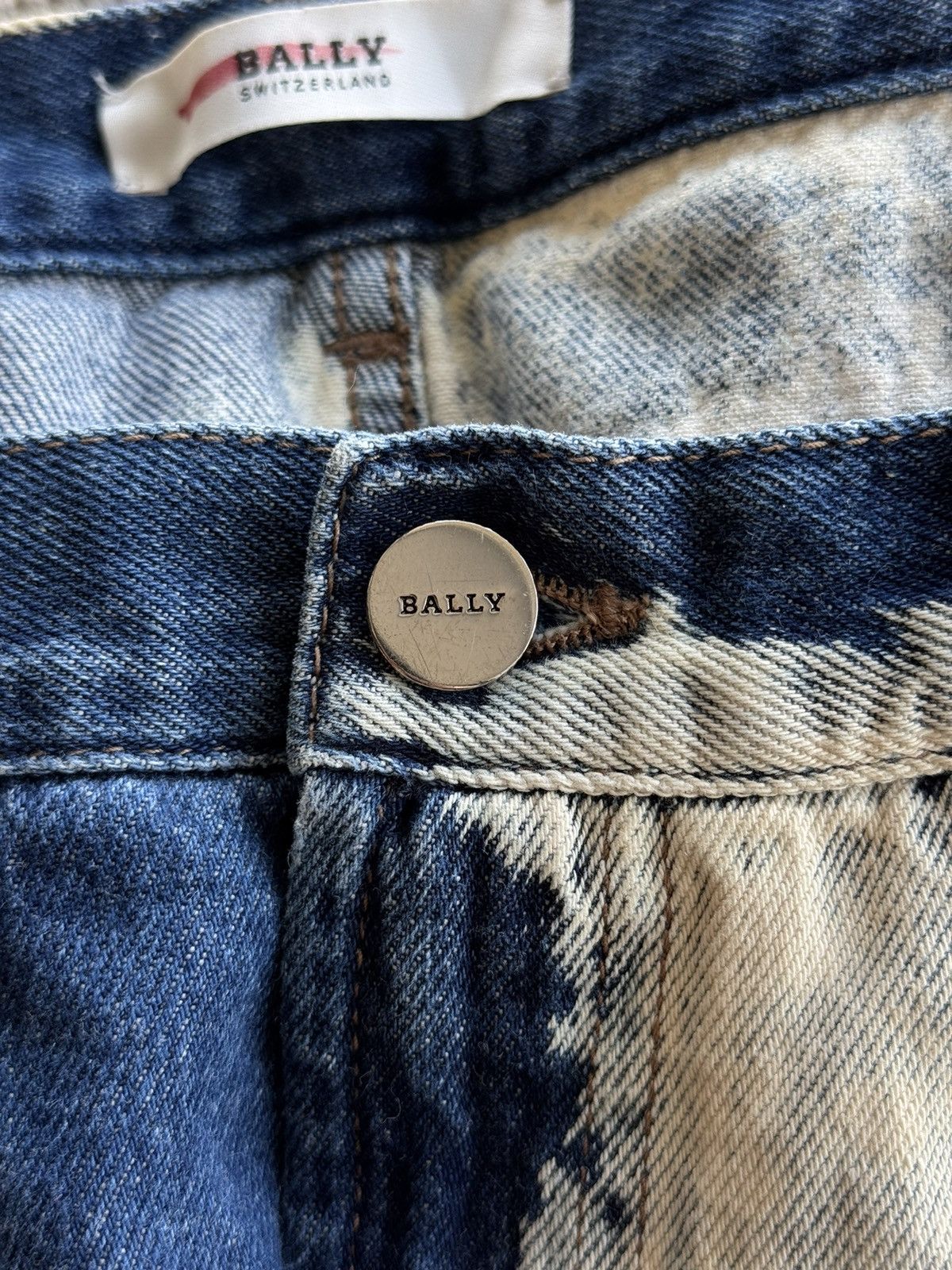 Bally × Designer Bally luxury tie dye jeans denim Size US 32 / EU 48 - 3 Thumbnail