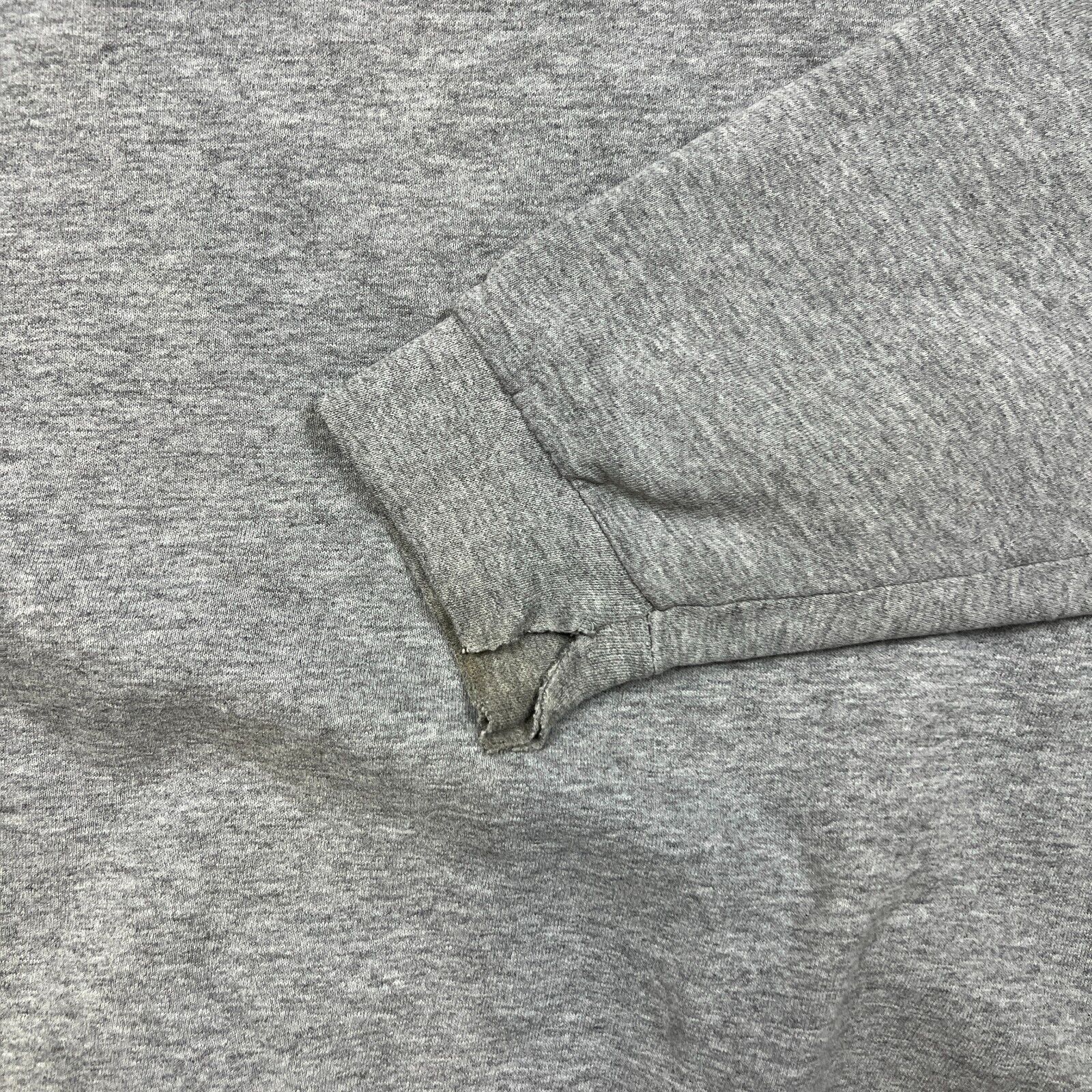 Nike × Vintage Vintage Nike Sweatshirt Mens XL Gray Mid Swoosh USA 90s Crew Size US XL / EU 56 / 4 - 6 Thumbnail
