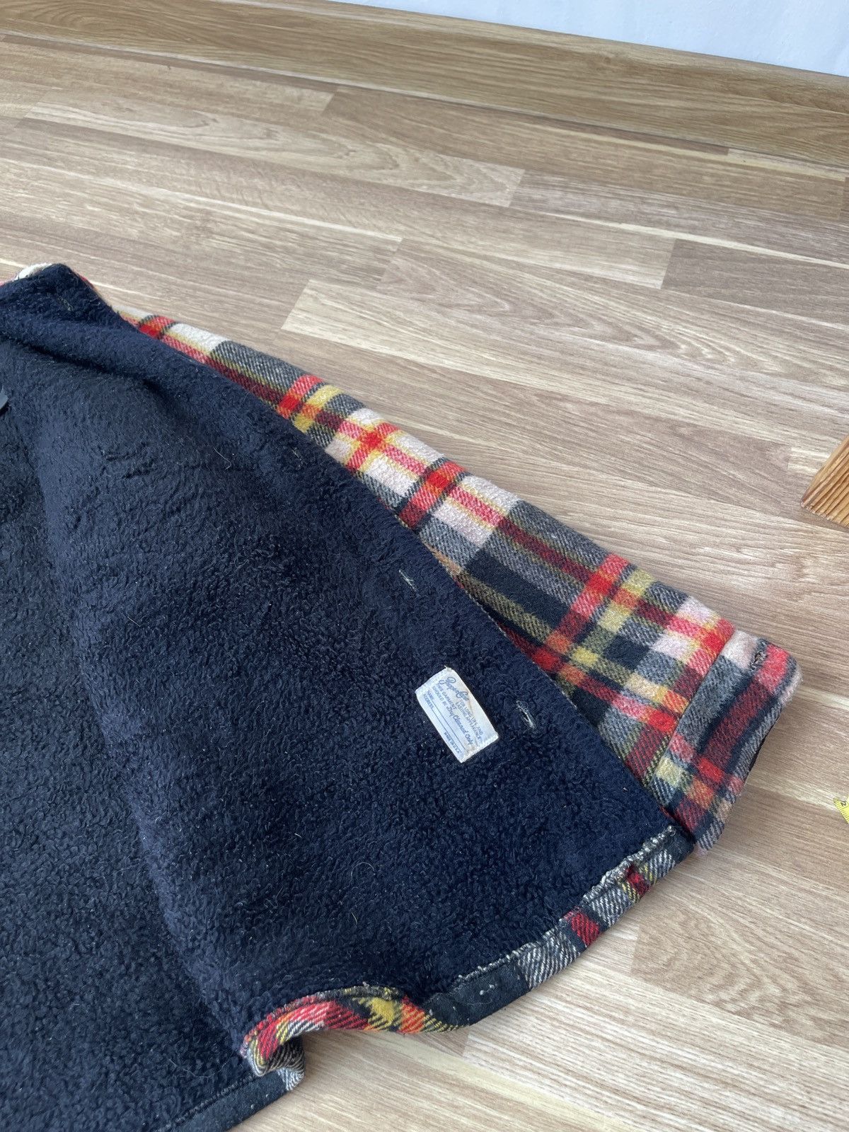 Proper Cloth × Vintage Vintage Proper Care Flannel Wool Fleece Jacket Size M USA Size US M / EU 48-50 / 2 - 10 Thumbnail