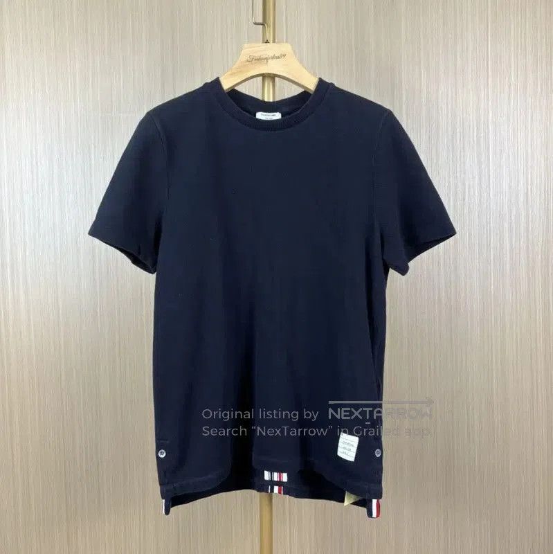 Thom Browne Thom Browne Black Cotton Women's T-Shirt . Size S / US 4 / IT 40 - 1 Thumbnail