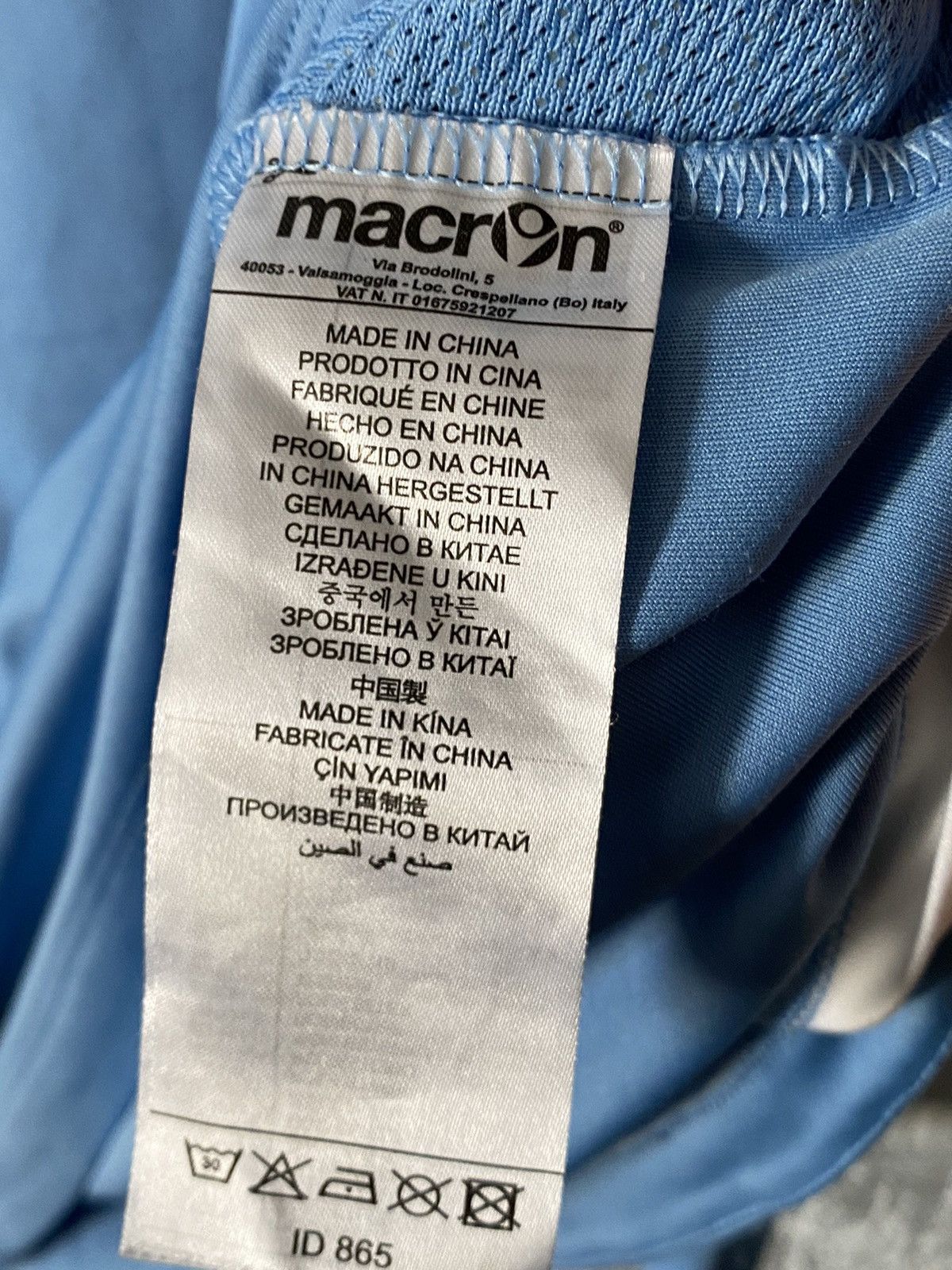 Macron Vintage Stoke City Marcon Soccer Jersey Long Sleeve Size US XXL / EU 58 / 5 - 3 Thumbnail