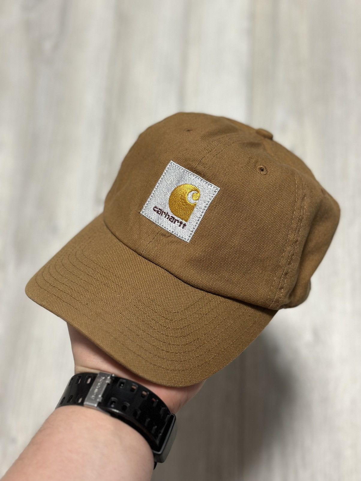 Other Carhartt Logo Flannel Baseball Cap Hat Plaid Y2K Streetwear Size ONE SIZE - 1 Thumbnail