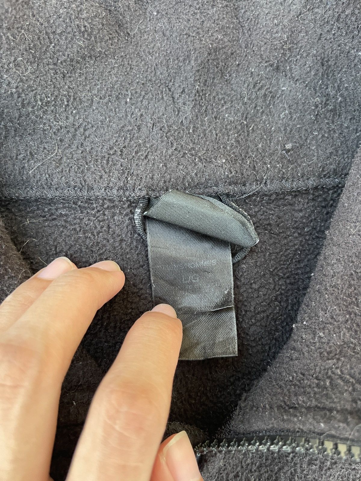 The North Face × Vintage Vintage North Face Black Fleece Full Zip Turtleneck Size US XL / EU 56 / 4 - 10 Thumbnail