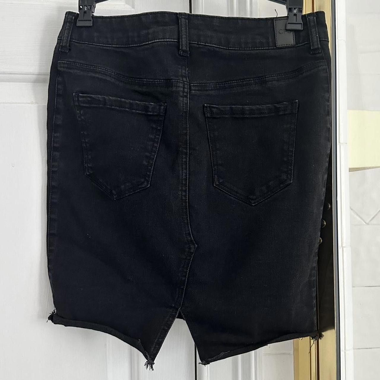 Designer CP Company Women's Black Skirt Size 32" / US 10 / IT 46 - 2 Thumbnail