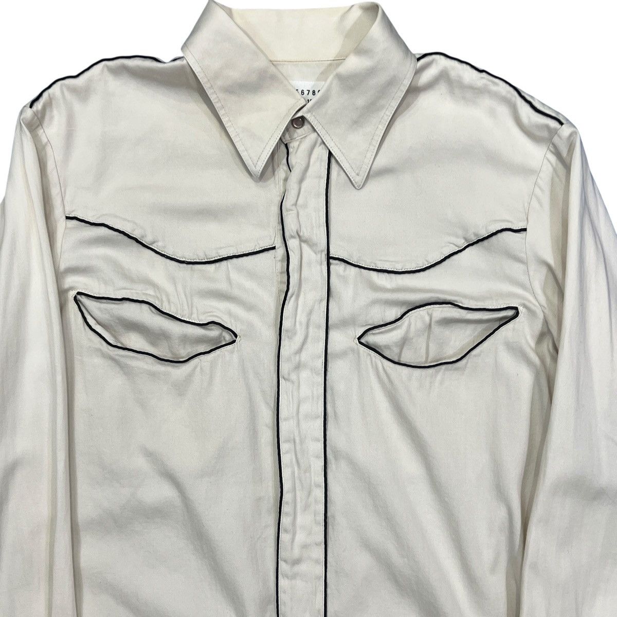 Maison Margiela MAISON MARTIN MARGIELA Cotton Western Shirts Size US M / EU 48-50 / 2 - 2 Thumbnail