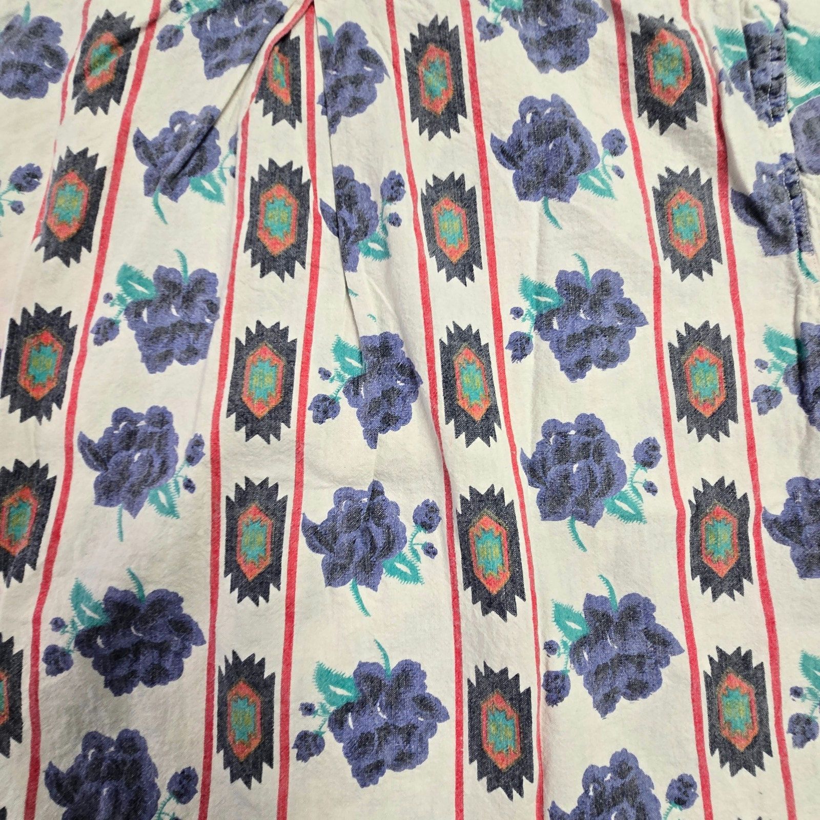 Vintage Vintage La Femme Button Up M Floral Print Shirt VTG Size M / US 6-8 / IT 42-44 - 7 Thumbnail