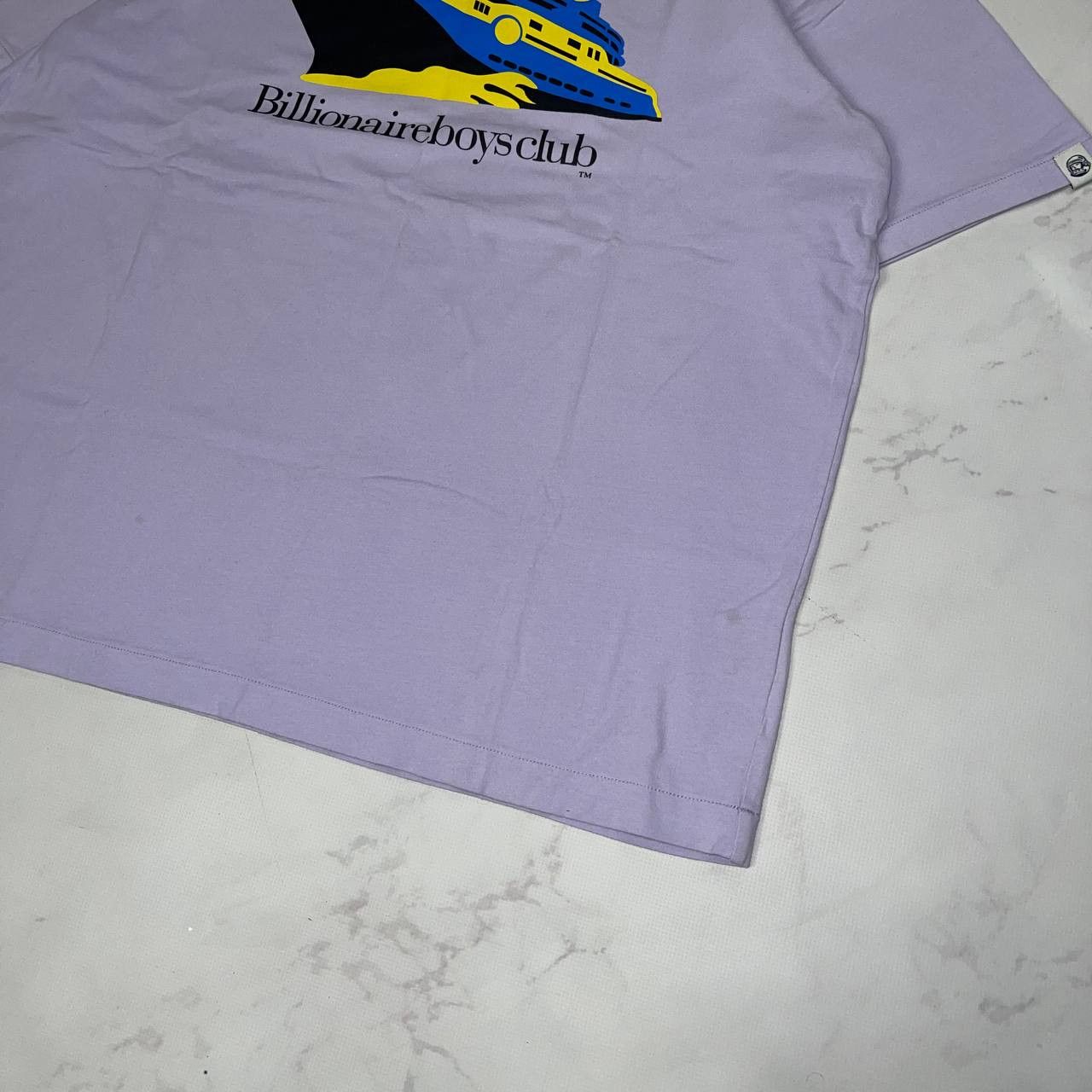 Billionaire Boys Club Billionaire Boys Club Yacht Big Logo T Shirt Sz L Lilac Mens Size US L / EU 52-54 / 3 - 10 Thumbnail
