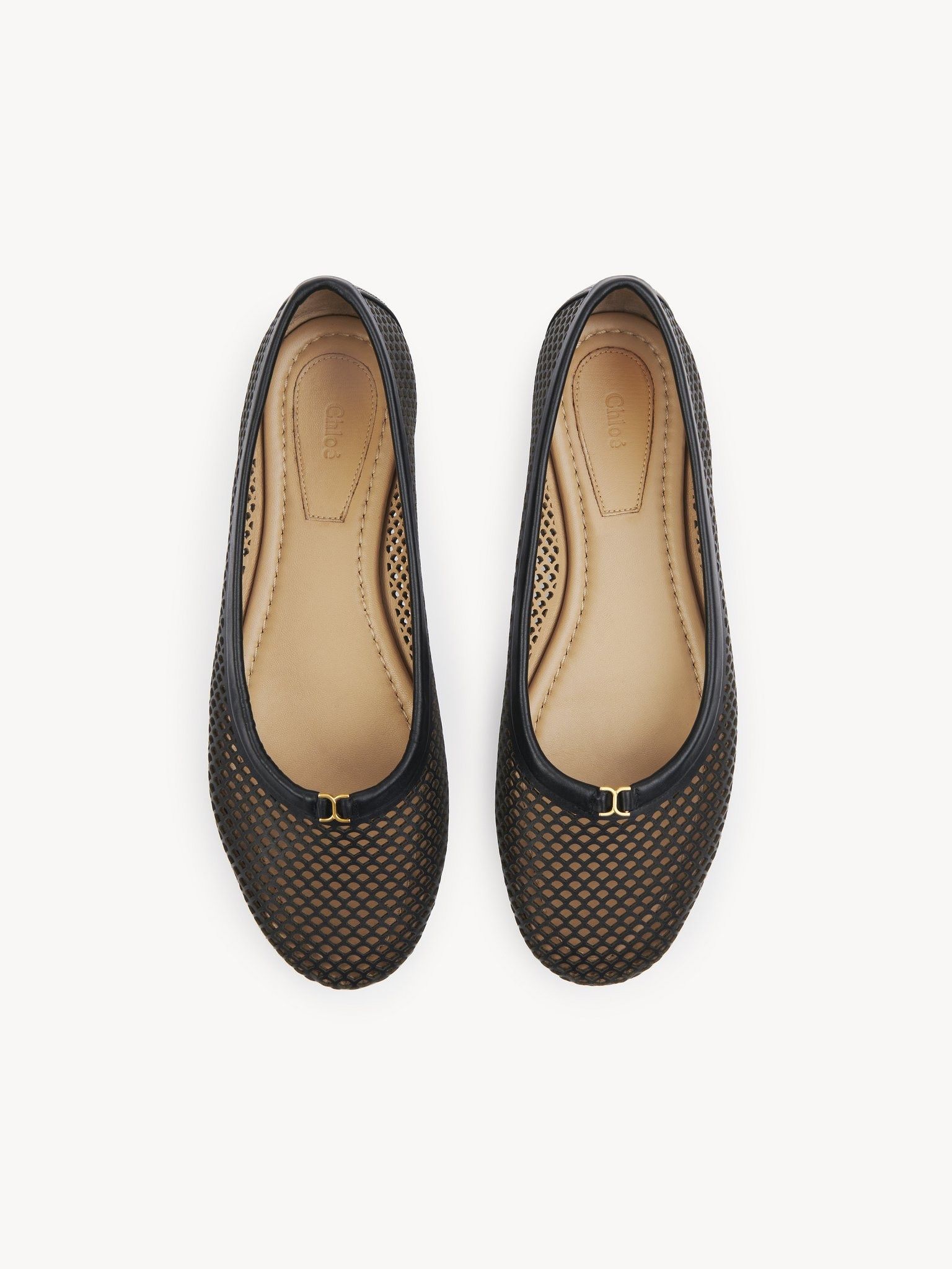 Chloe o1loc1c0325 Marcie Ballerina in Black Size US 11 / IT 41 - 4 Thumbnail