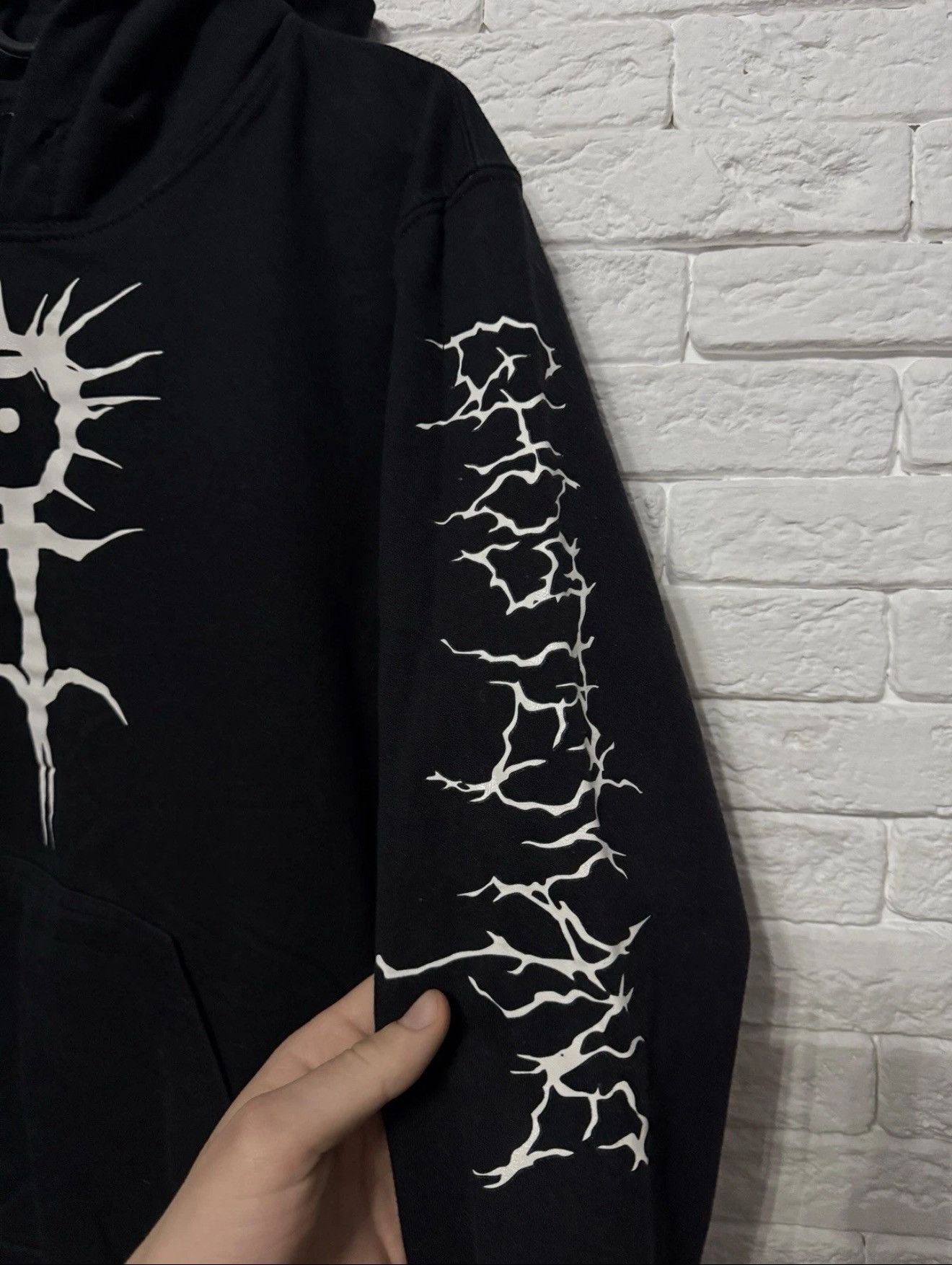 GHOSTEMANE Rare Ghostemane Merch Hoodie Hexada Tour Sz M Size US M / EU 48-50 / 2 - 5 Thumbnail