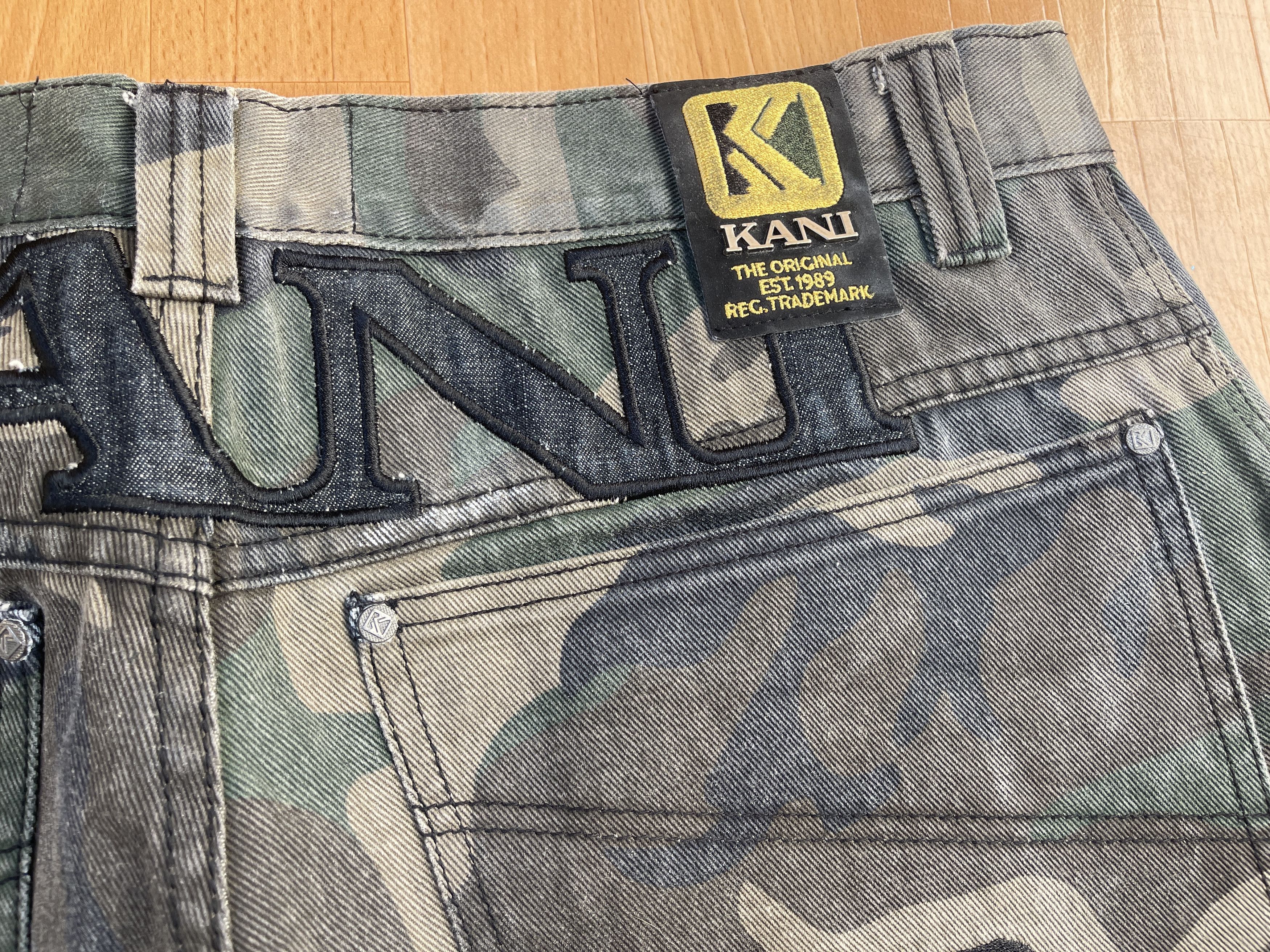 Karl Kani KARL KANI shorts, baggy, vintage Kani jeans 90s hip hop W 36 Size US 36 / EU 52 - 6 Thumbnail