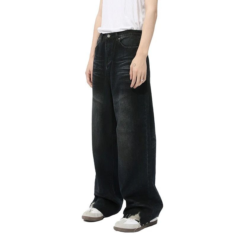 Designer × Vintage Irregular Hole High Street Denim Size US 32 / EU 48 - 3 Thumbnail