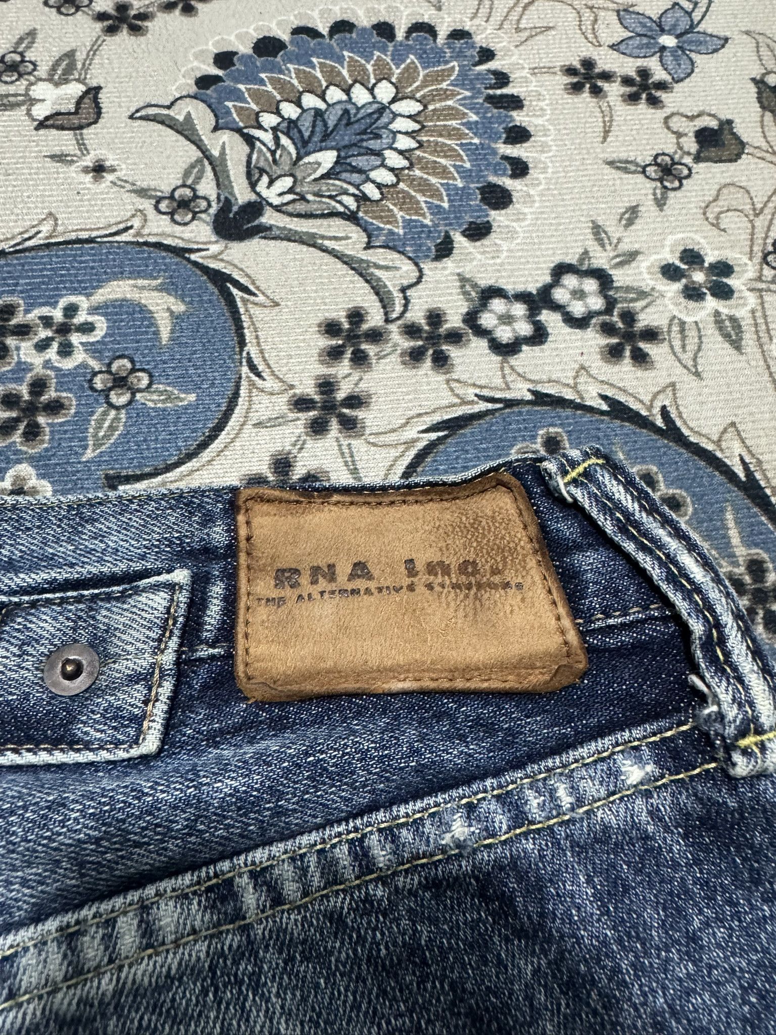 Japanese Brand × Vintage Vintage Japanese Brand RNA Buckle Back Buttonfly Jeans 501XX Size US 32 / EU 48 - 5 Thumbnail