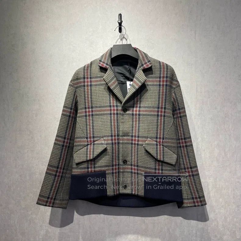 Valentino Valentino Plaid vintage jacket coat Size M / US 6-8 / IT 42-44 - 1 Thumbnail