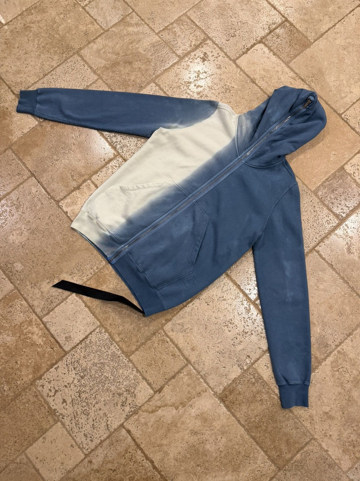 Rick Owens Drkshdw Rick Owens Drkshdw Gimp ToothPaste Degrade Zip Up Hoodie Size US XL / EU 56 / 4 - 5 Thumbnail